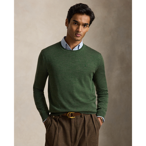 Washable Wool Crewneck Jumper