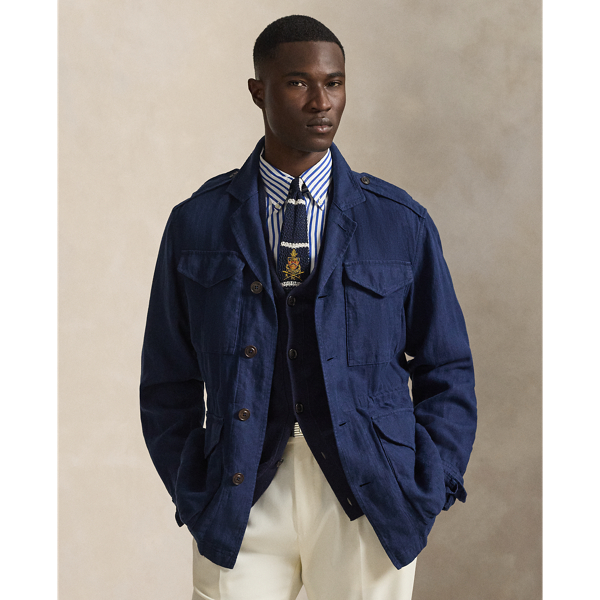 The Baystones Linen Field Jacket
