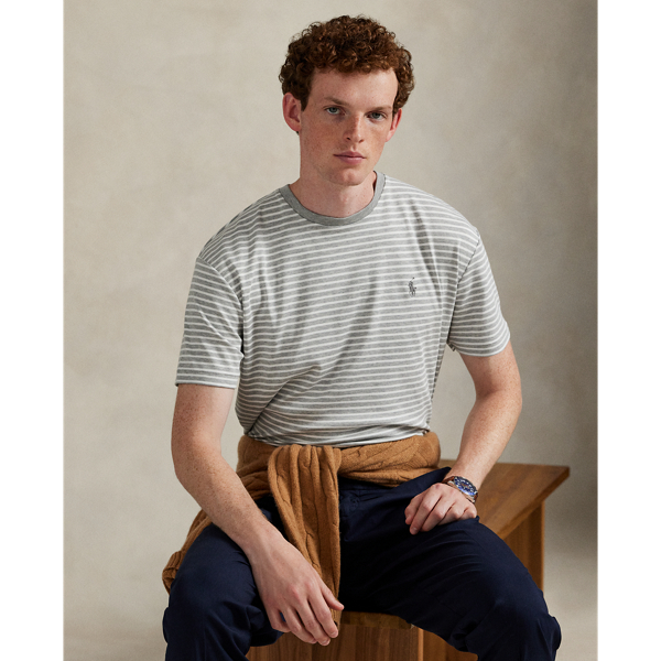 Ralph Lauren Classic Fit Striped Soft Cotton T-shirt