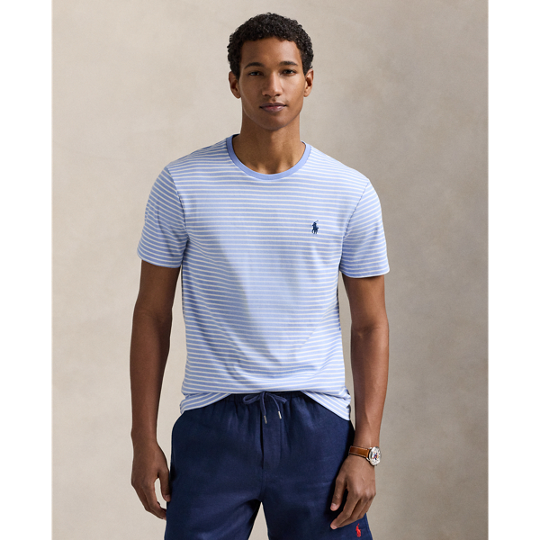 Ralph Lauren Classic Fit Striped Soft Cotton T-shirt