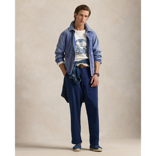 Pantalon Relaxed Fit sergé teint pièce - Polo Ralph Lauren - Modalova