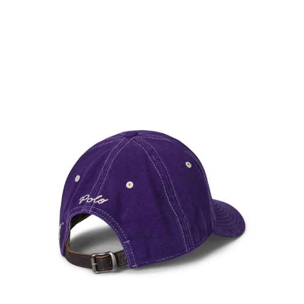 Ralph Lauren☆アップリケ ツイル ボール キャップ 帽子 (Ralph