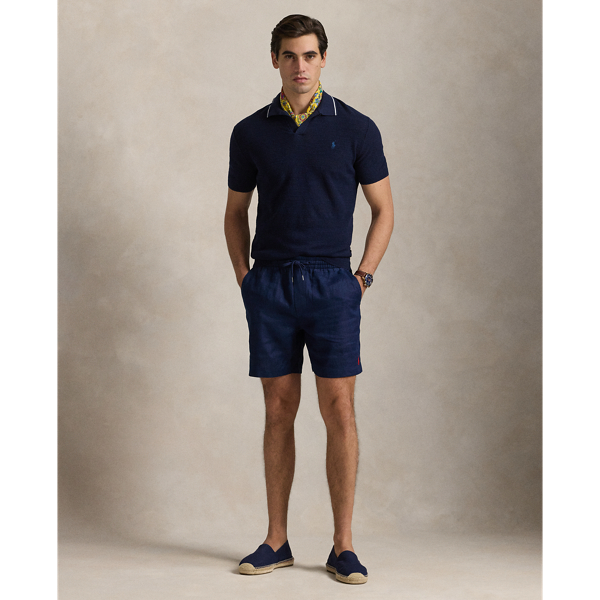 Cm Polo Prepster Linen Short - Polo Ralph Lauren - Modalova