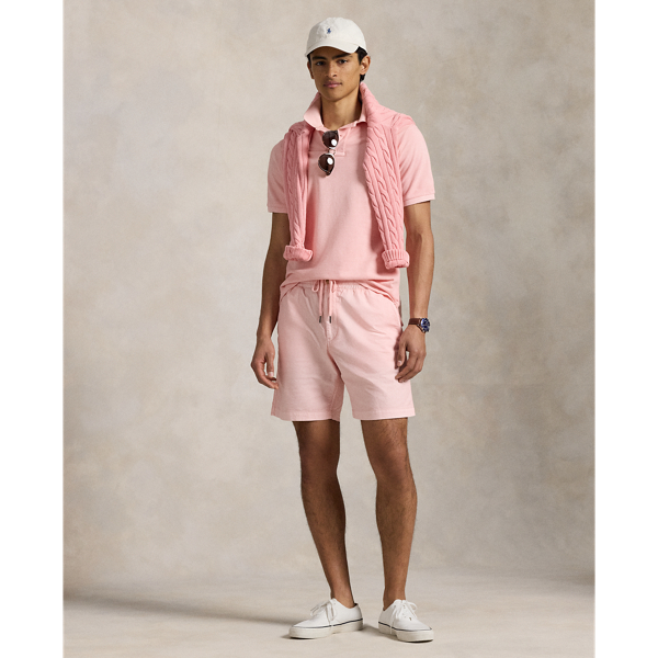 Polo Ralph Lauren 8-inch Polo Prepster Mineral-dyed Short In Rose