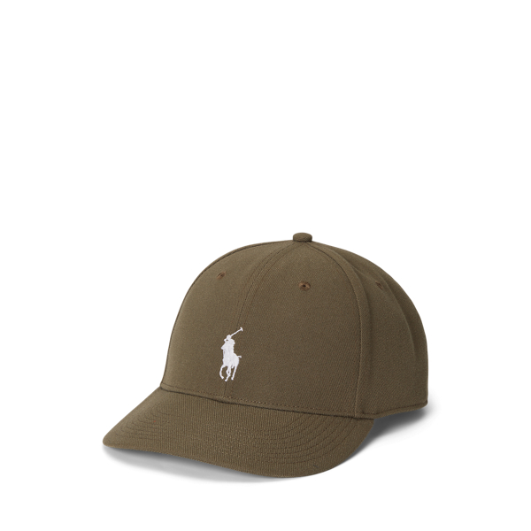 Ralph Lauren Twill High-crown Ball Cap