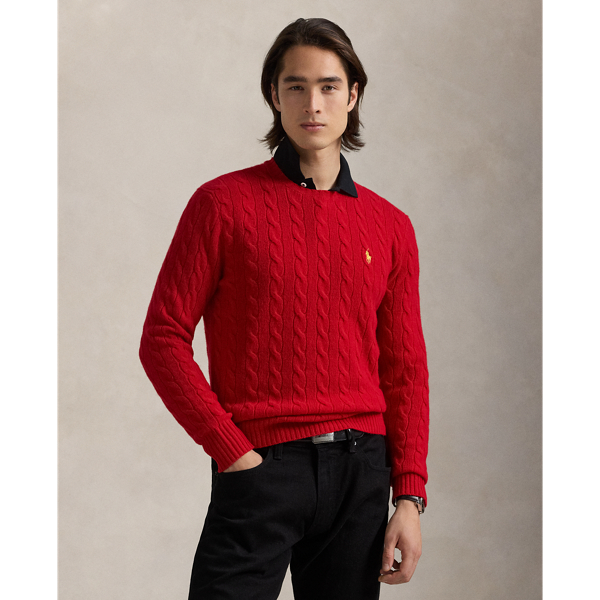 POLO RALPH LAUREN LUNAR NEW YEAR CABLE-KNIT SWEATER 