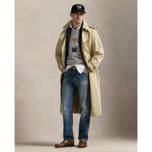 Polo Ralph Lauren Heritage Straight Distressed Jean In Kensington Wash