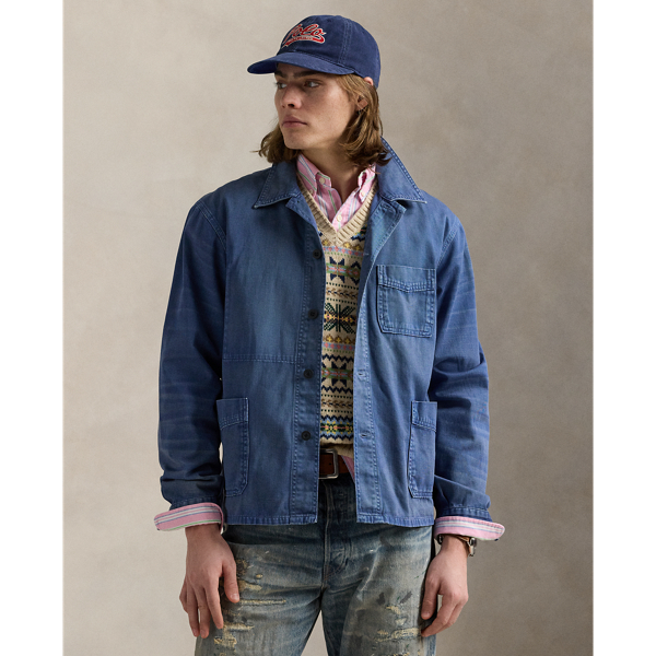 Veste utilitaire en sergé - Polo Ralph Lauren - Modalova