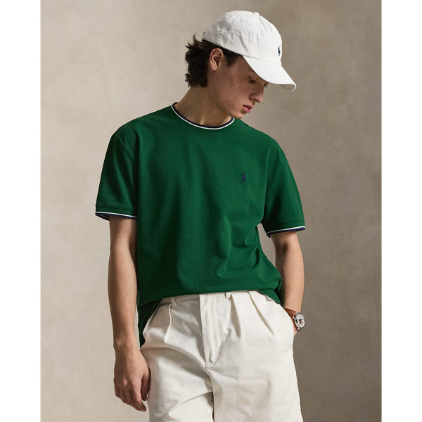 Classic Fit Stretch Mesh T-Shirt
