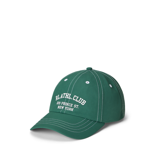 Polo Ralph Lauren Ripstop Ball Cap In Kelly Green