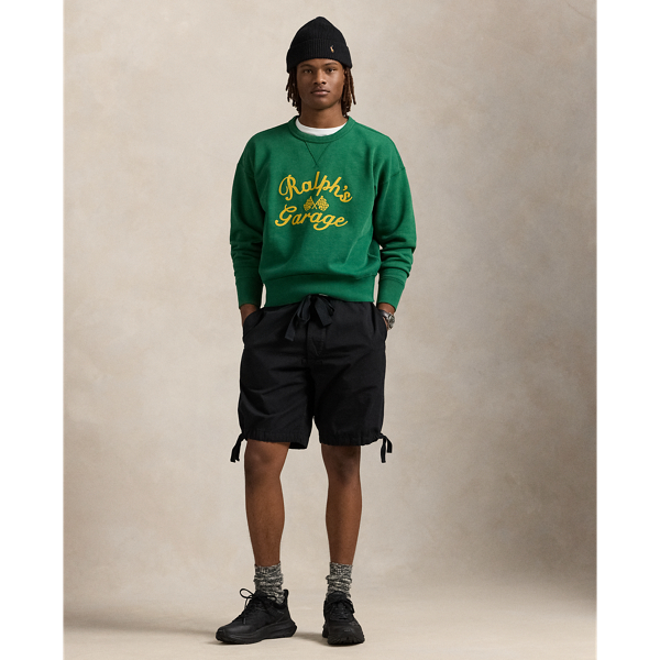 These shorts draw inspiration from a pair of a vintage surplus trousers from the mid-1950s and are made with lightweight cotton canvas.