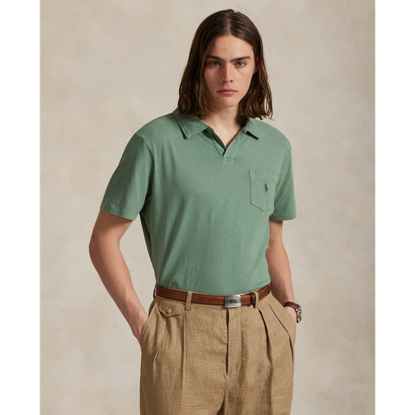 Ralph Lauren Standard Fit Cotton-linen Polo Shirt
