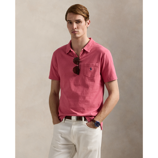 Ralph Lauren Standard Fit Cotton-linen Polo Shirt