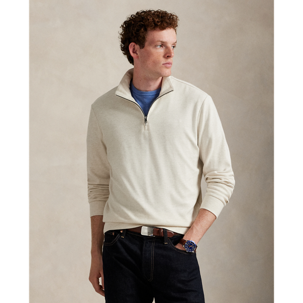 Ralph Lauren Textured Double-knit Pullover In White