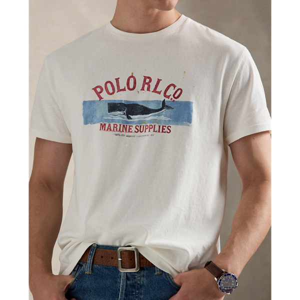 クラシック フィット ジャージー グラフィック Tシャツ | ラルフ 
