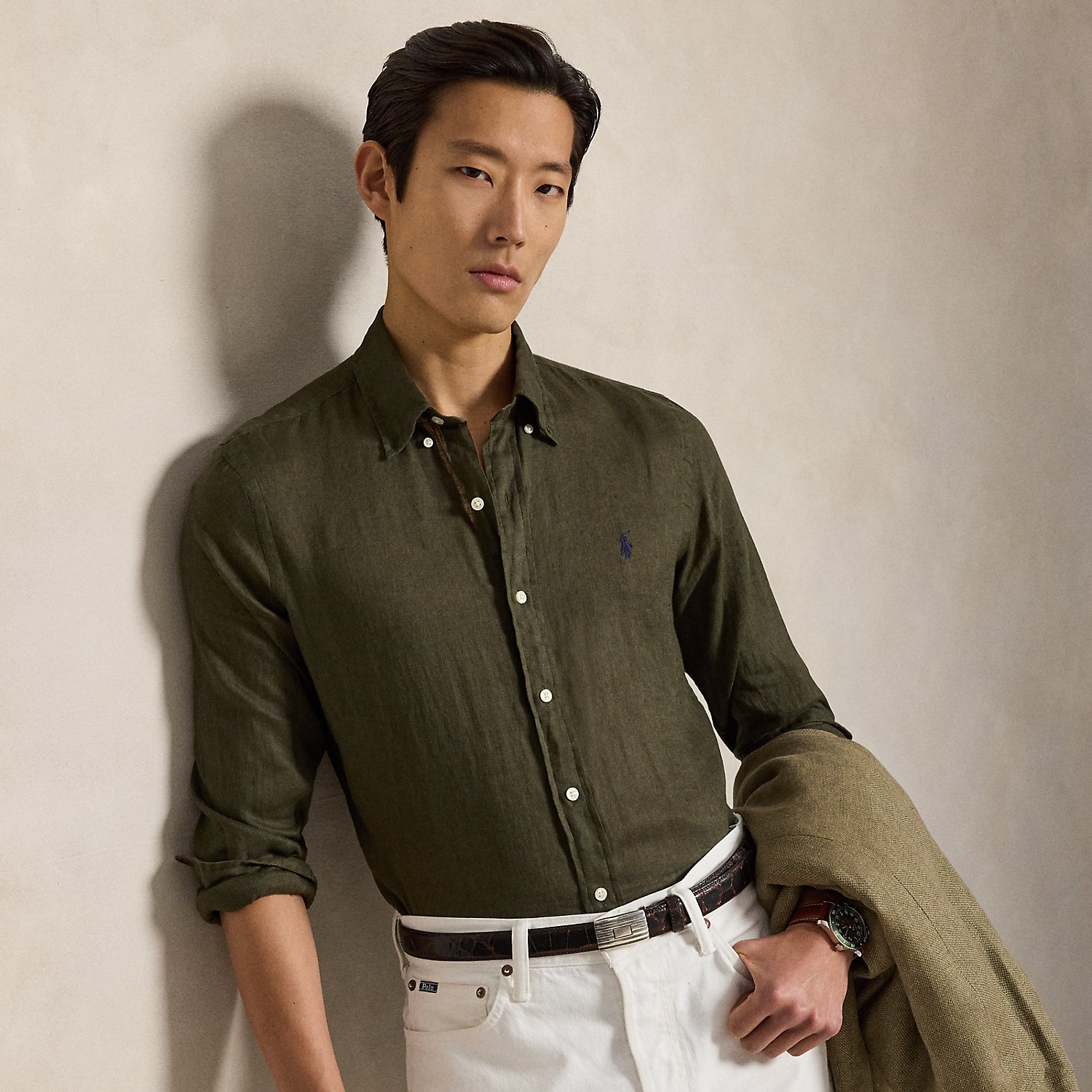 Custom Fit Linen Shirt