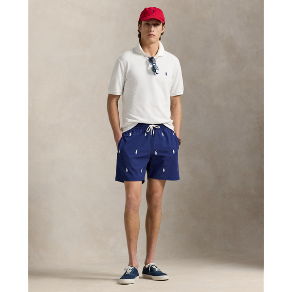 Short de bain Traveler classique 14,6 cm - Polo Ralph Lauren - Modalova