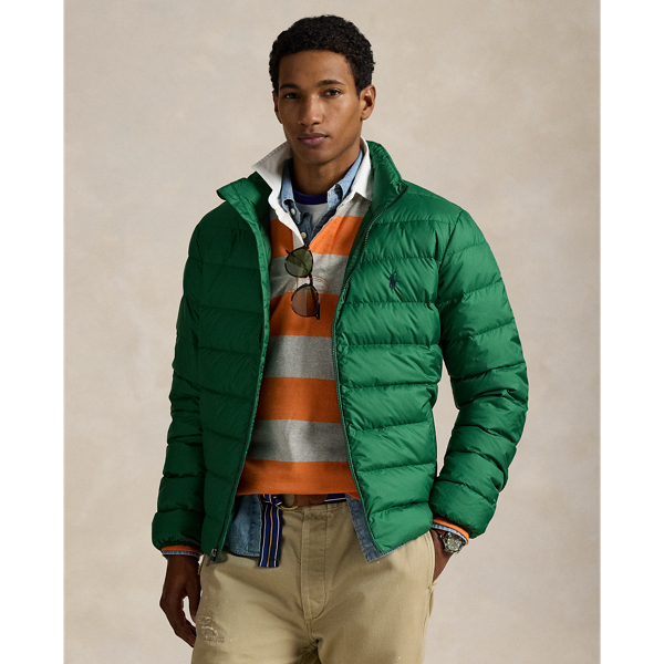 Ralph Lauren The Colden Packable Down Jacket In Green