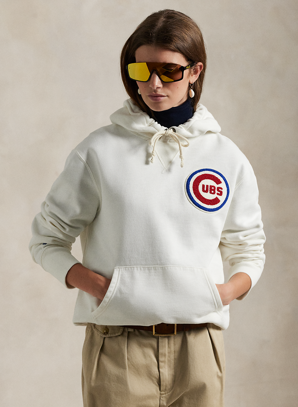 限定コレクション)Polo Ralph Lauren カブス フリース フーディ 限定コレクション)Polo Ralph Lauren カブス フリース フーディ