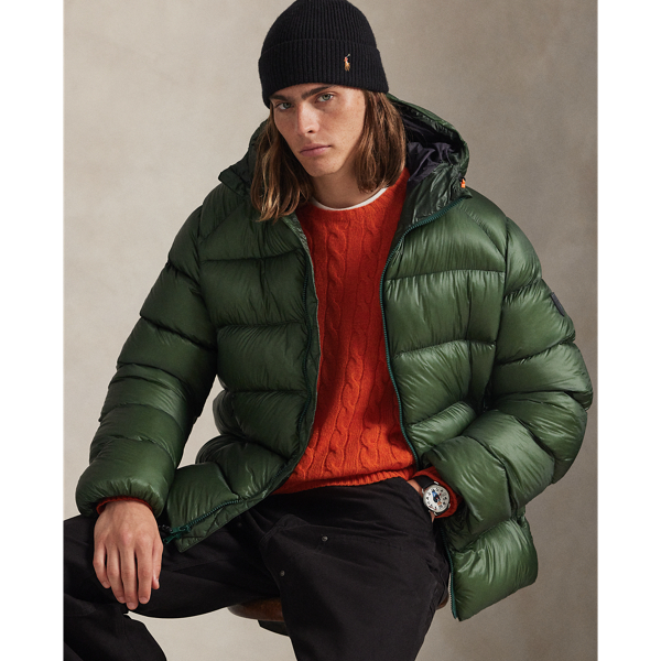Ralph Lauren The Hawthorne Packable Down Jacket In Green