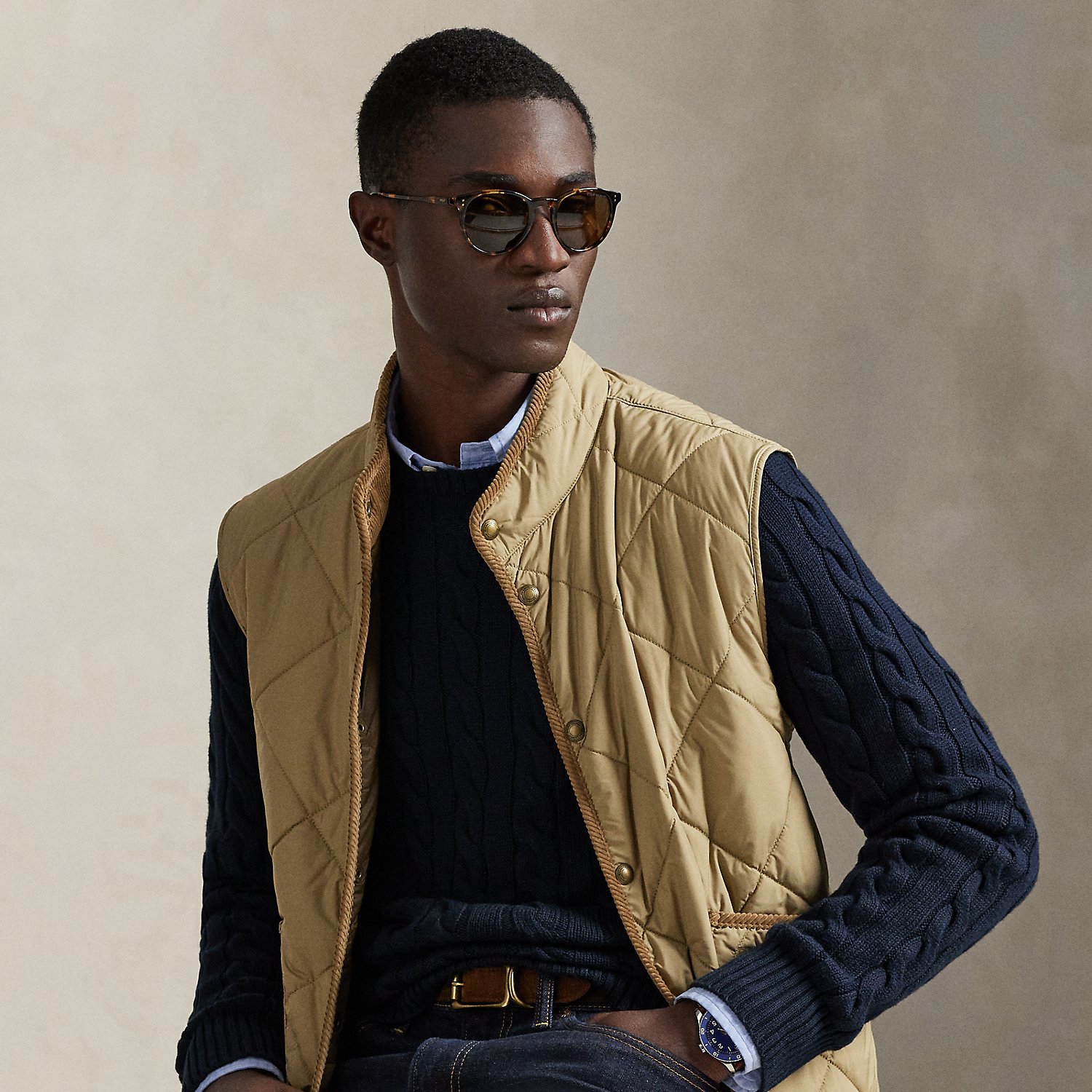 The Hurston Quilted Utility Gilet