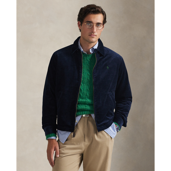 Ralph Lauren The Wynton Corduroy Jacket In Blue