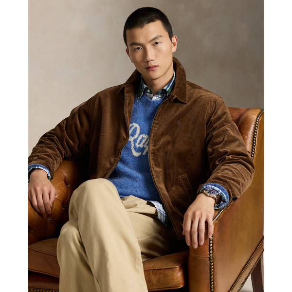 Ralph Lauren The Wynton Corduroy Jacket In Brown
