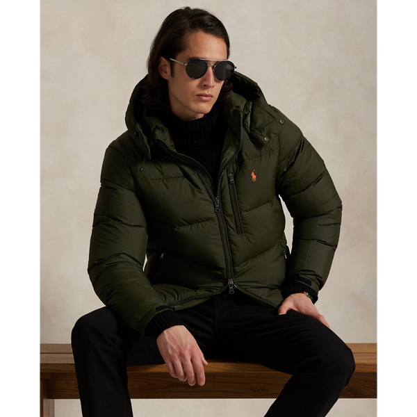 Ralph Lauren The Gorham Down Jacket In Green