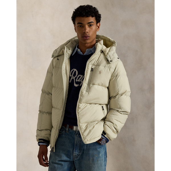Ralph Lauren The Gorham Down Jacket In Neutral