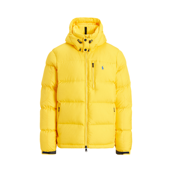 Ralph Lauren The Gorham Down Jacket In Yellow