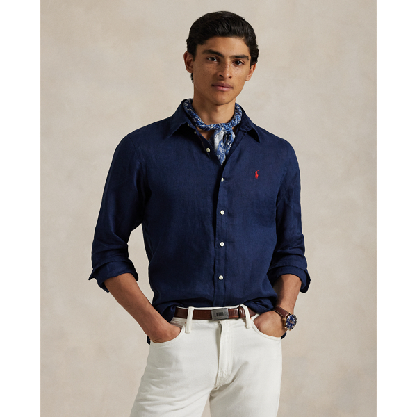 Chemise Slim Fit en lin - Polo Ralph Lauren - Modalova