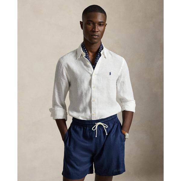 Slim Fit Linen Shirt