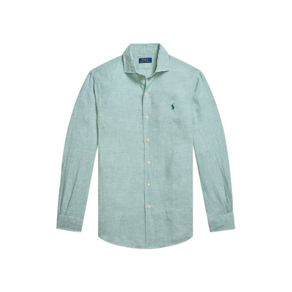 Chemise en lin coupe ajustée - Polo Ralph Lauren - Modalova