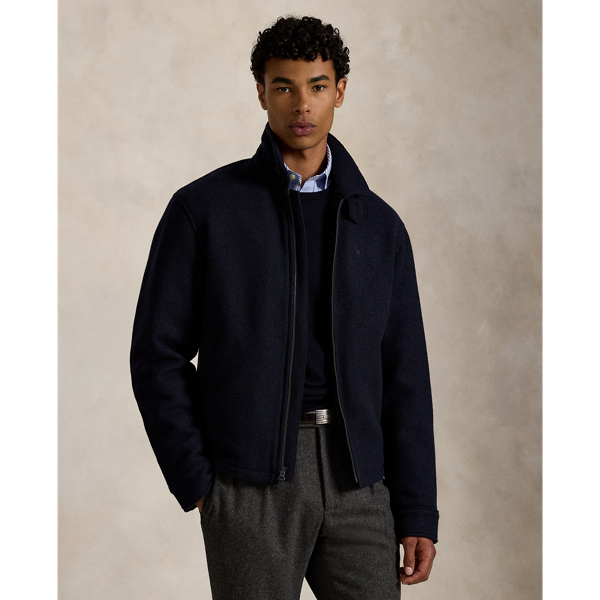 Ralph Lauren The Langdon Wool Jacket In Blue