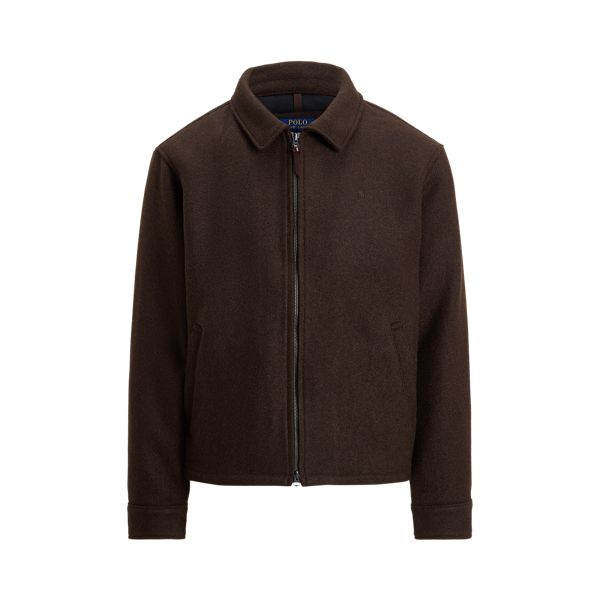 This jacket is expertly crafted with an Italian wool twill fabric that was specially woven for Polo  Ralph Lauren Lauren. Perfect for chilly days, it is developed with quilted lining at the lower body and insulated with down-alternative fill.