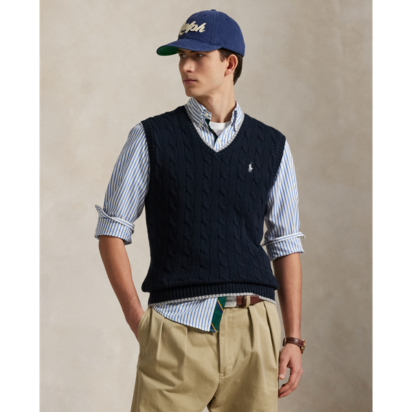 Pull débardeur en coton torsadé - Polo Ralph Lauren - Modalova