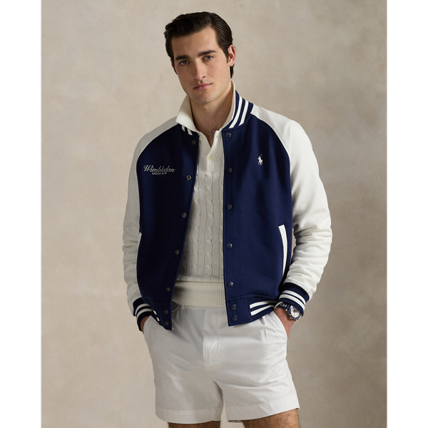 Part of our collection celebrating Wimbledon 2025, this cotton-blend jacket is embroidered with the tournament's logo and location, which includes its "SW19" postcode. Our signature embroidered Pony adorns the left chest, while a tennis-inspired "Polo  Ralph Lauren Lauren" crest commemorating the year is featured on the back.