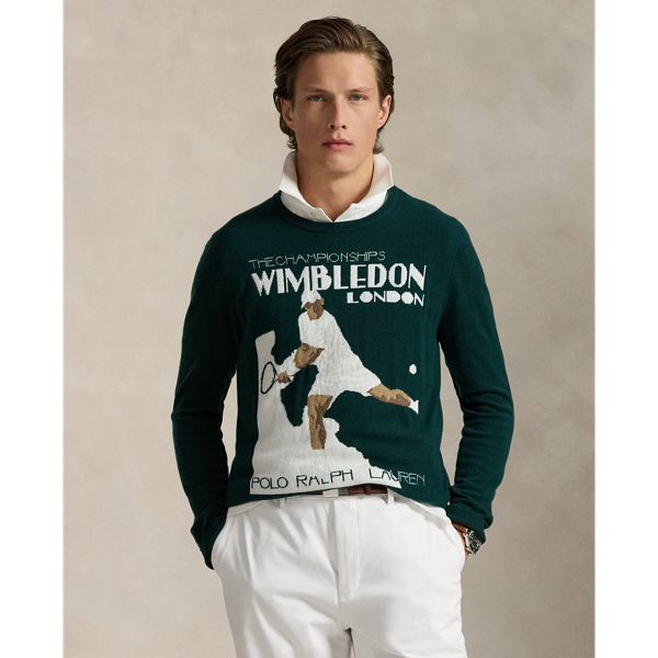 Pull Wimbledon en cachemire et coton - Polo Ralph Lauren - Modalova