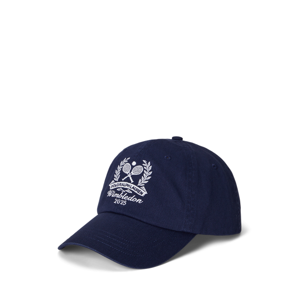Casquette Wimbledon à écusson en sergé - Polo Ralph Lauren - Modalova