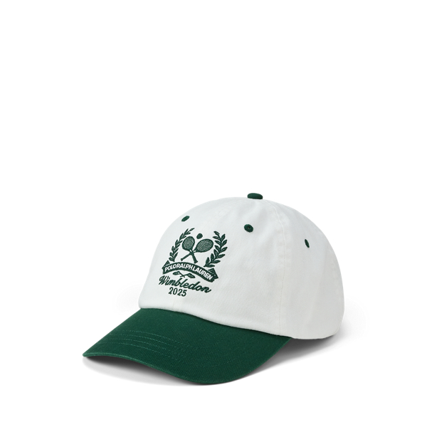 Casquette Wimbledon à écusson en sergé - Polo Ralph Lauren - Modalova