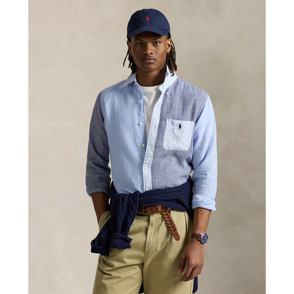 Chemise fantaisie Classic Fit en lin - Polo Ralph Lauren - Modalova