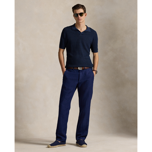 Straight Fit Houndstooth Twill Trouser - Polo Ralph Lauren - Modalova
