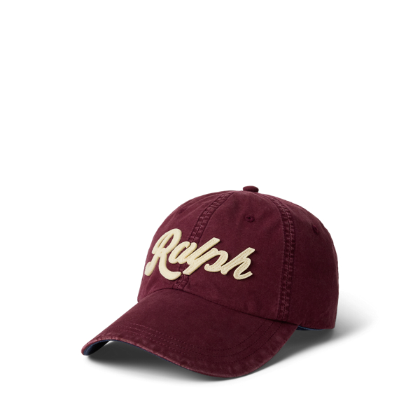 Casquette à visière allongée en popeline - Polo Ralph Lauren - Modalova