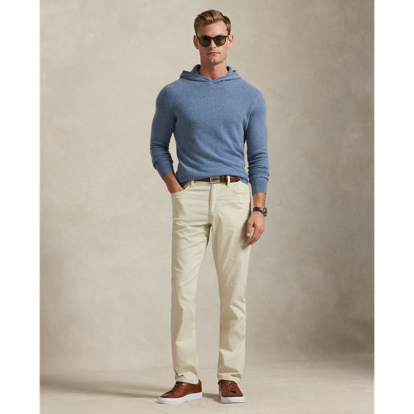 Ralph Lauren Classic Fit Performance Twill Pant In Neutral