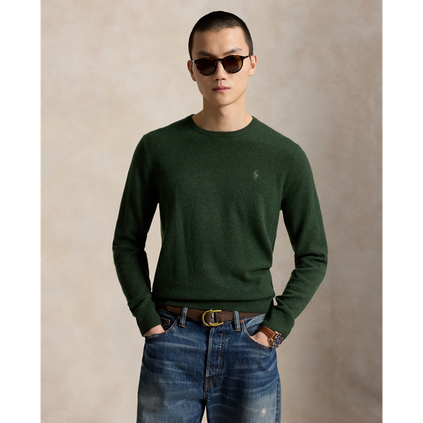 Maglia Girocollo in Lana Italiana - Ralph Lauren