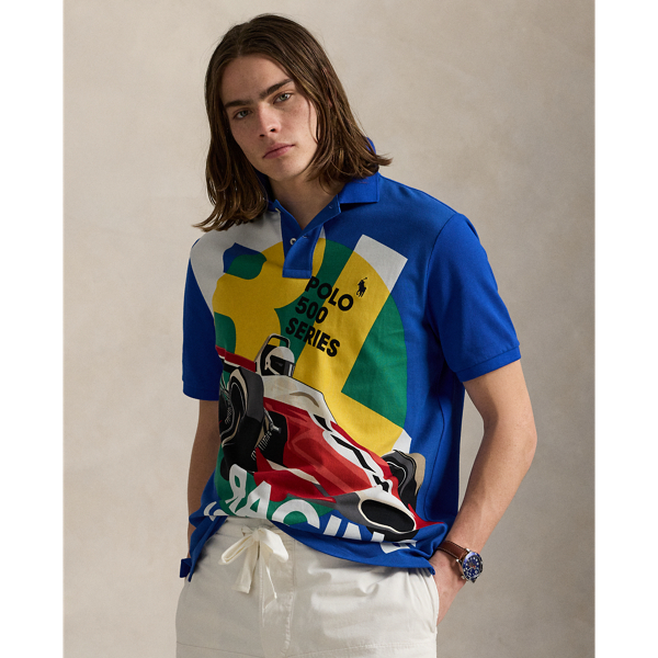 Polo classique à motif en piqué - Polo Ralph Lauren - Modalova