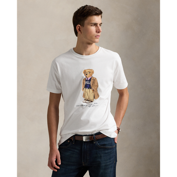 T-shirt Custom Slim Fit Polo Bear - Polo Ralph Lauren - Modalova
