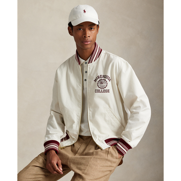 Ralph Lauren The Morehouse College Track Jacket In White