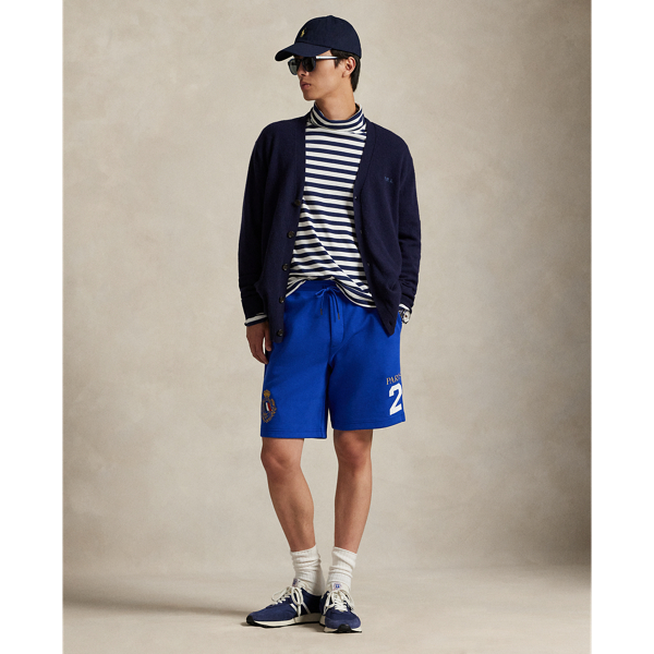 Ralph Lauren 8.5-inch Paris Double-knit Short In Blue
