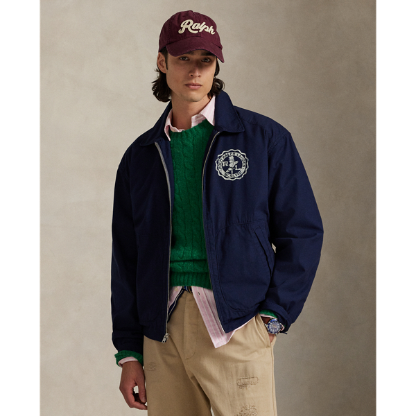 This cotton canvas jacket exudes athletic-inspired style thanks to a printed crest on the chest featuring our signature winged foot graphic. The roman numerals "MCMLXVII" serve as a nod to our founding year, 1967.